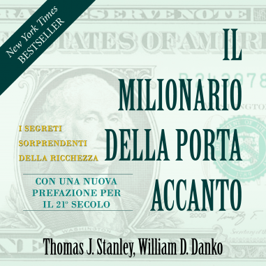 Copertina audiolibro "Il milionario della porta accanto"