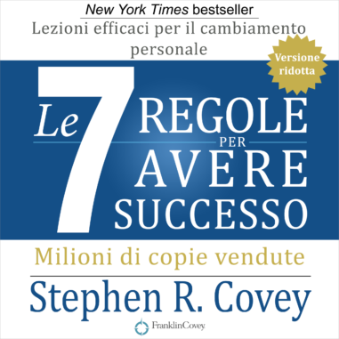 Copertina audiolibro "Le 7 regole per avere successo"